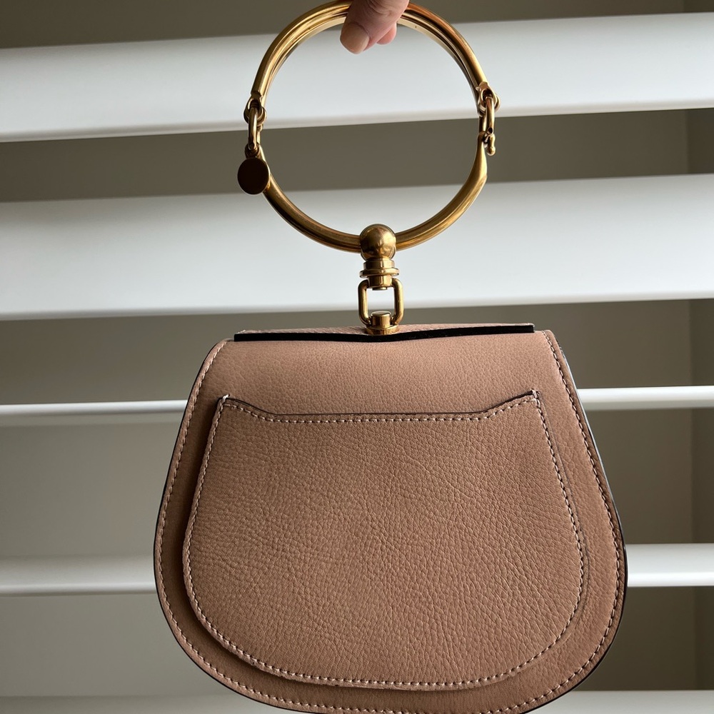 Chloe Nile Bracelet leather crossbody bag - Picture 3 of 5
